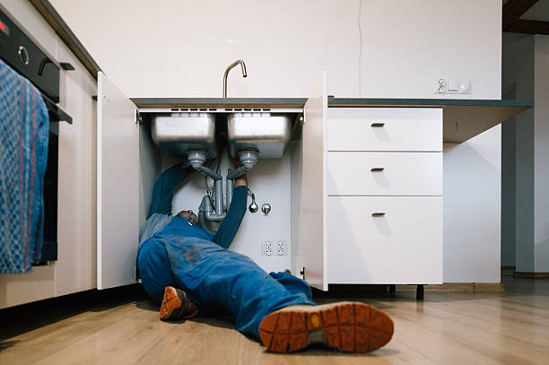 Professional Faucet Repair technician working in Culver, IN